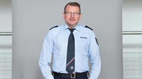 Chief Superintendent Marco Herschbach was the victim of a serious road accident. Now he has found a new job.