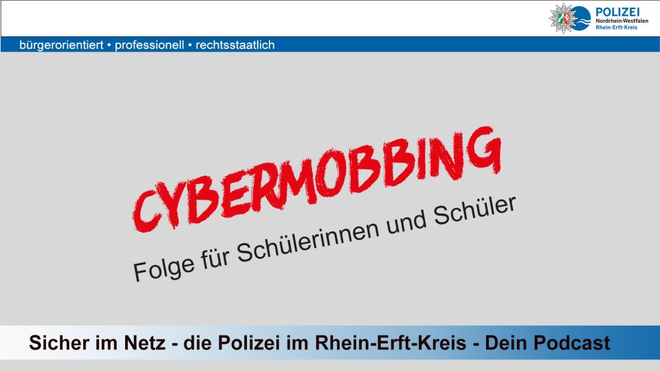 Cybermobbing Folge für Schülerinnen und Schüler