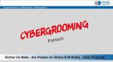 Schriftzug Cybergrooming